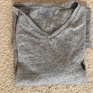 Ralph Lauren gray v neck